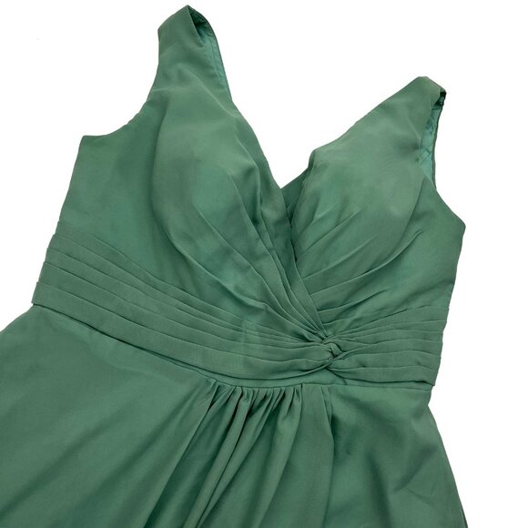 Lavetir Green Bridesmaid Wedding Dress Womens 14 - Picture 5 of 5